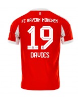 Bayern Munich Alphonso Davies #19 Domácí Dres 2025-26 Krátký Rukáv